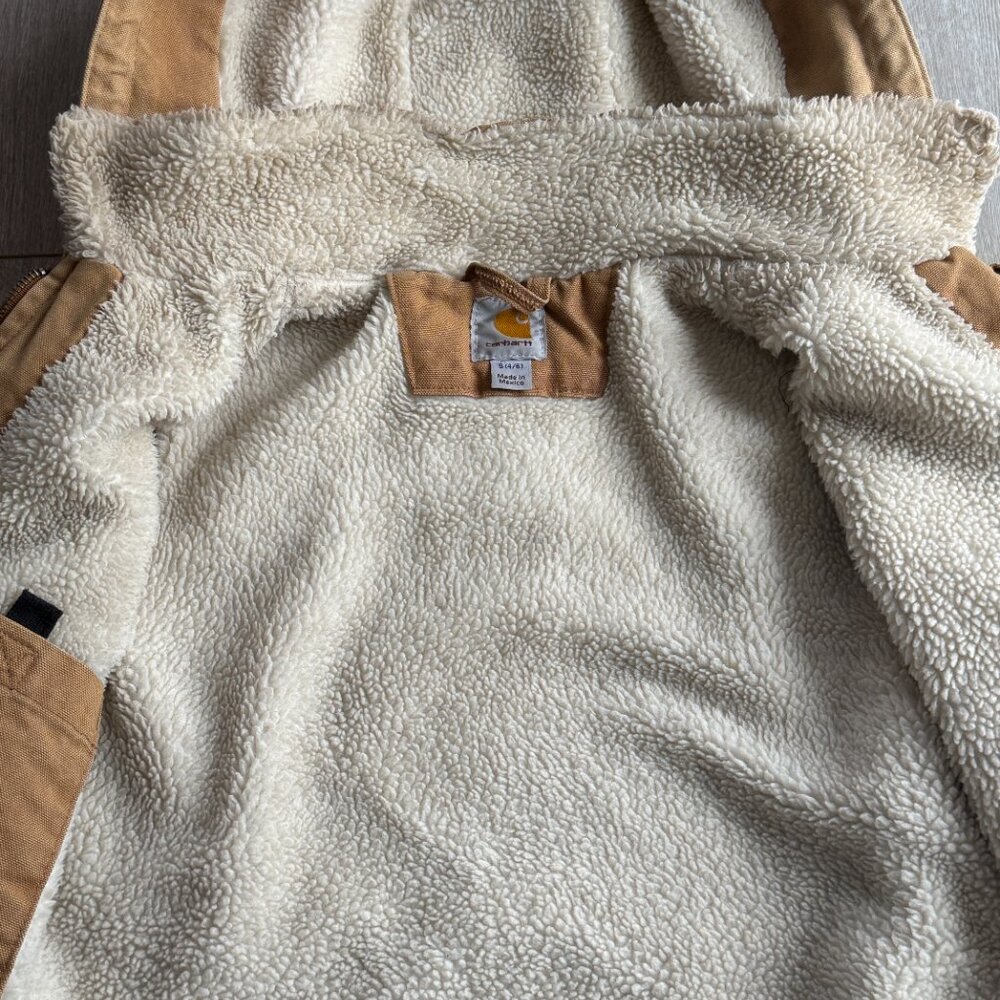 Carhartt Wildwood Sherpa Jacket seen on Yellowstone Beth Dutton. 100815 211 - Picture 4 of 10